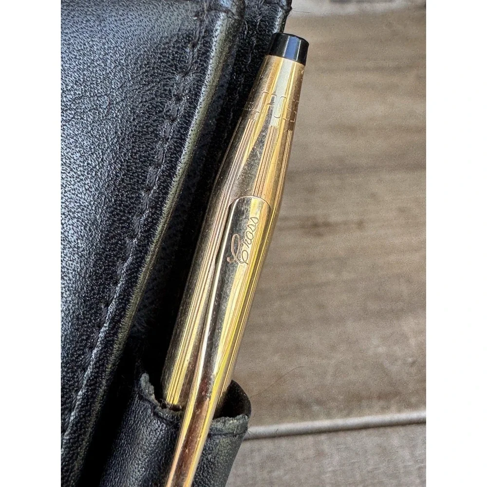 Cross Classic Century Collection‎ Black Passport Wallet  & Pencil